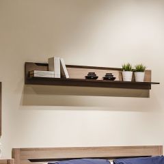 АФИНА А19а Полка Ясень Таормина в Чебаркуле - chebarkul.mebel24.online | фото 2