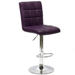 Барный стул Barneo N-48 Kruger фиолетовый в Чебаркуле - chebarkul.mebel24.online | фото