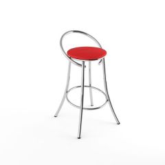 Барный стул Фуриант красный матовый-803м в Чебаркуле - chebarkul.mebel24.online | фото