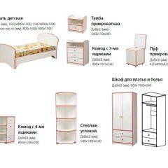 Набор мебели для детской Юниор-10 (с кроватью 800*1600) ЛДСП в Чебаркуле - chebarkul.mebel24.online | фото 2