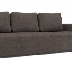 Диван Алиса 4 Savana LATTE - Teos Dark Brown в Чебаркуле - chebarkul.mebel24.online | фото