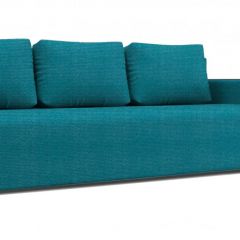 Диван Алиса 4 Shaggy AZURE - Teos Dark Brown в Чебаркуле - chebarkul.mebel24.online | фото