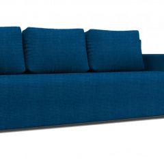 Диван Алиса 4 Shaggy DENIM - Teos Black в Чебаркуле - chebarkul.mebel24.online | фото