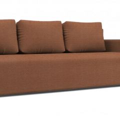 Диван Алиса 4 Shaggy HONEY - Teos Dark Brown в Чебаркуле - chebarkul.mebel24.online | фото