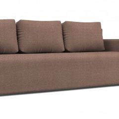 Диван Алиса 4 Shaggy MOCCA - Teos Dark Brown в Чебаркуле - chebarkul.mebel24.online | фото