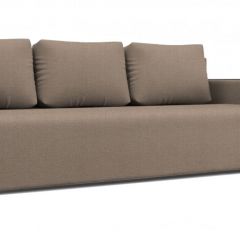 Диван Алиса 4 Vital SAND - Teos Dark Brown в Чебаркуле - chebarkul.mebel24.online | фото