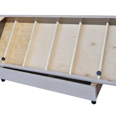 Диван-кровать Комфорт без подлокотников (4 подушки) BALTIC CAMEL в Чебаркуле - chebarkul.mebel24.online | фото 6