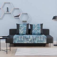 Диван Марлин Central Denim в Чебаркуле - chebarkul.mebel24.online | фото