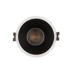 DK3026-WB Встраиваемый светильник, IP 20, 10 Вт, GU5.3, LED, белый/черный, пластик в Чебаркуле - chebarkul.mebel24.online | фото