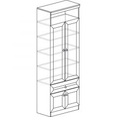 Гостиная Инна 4 Денвер темный в Чебаркуле - chebarkul.mebel24.online | фото 7