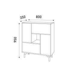 Гостиная Лабиринт (Модульная) в Чебаркуле - chebarkul.mebel24.online | фото 7