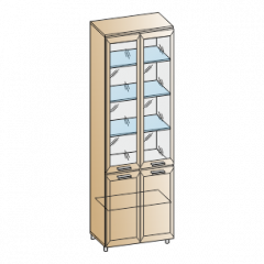 Гостиная Мелисса Композиция 3 (Акация Молдау) в Чебаркуле - chebarkul.mebel24.online | фото 2