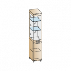 Гостиная Мелисса Композиция 5 (Акация Молдау) в Чебаркуле - chebarkul.mebel24.online | фото 6