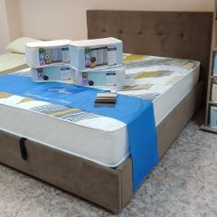 Интерьерная кровать Сириус с П/М (1400) в Чебаркуле - chebarkul.mebel24.online | фото 8