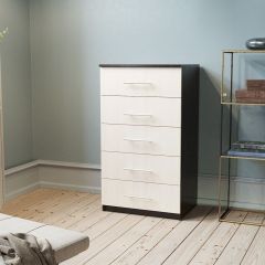 Комод ФАВОРИТ (Венге/Дуб молочный) в Чебаркуле - chebarkul.mebel24.online | фото 2