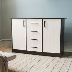 Комод К-2.1 (Венге/Дуб молочный) в Чебаркуле - chebarkul.mebel24.online | фото 2