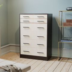Комод К-2.4 (Венге/Дуб молочный) в Чебаркуле - chebarkul.mebel24.online | фото 2