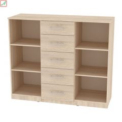Комод "Калисто (K33)" ручка рейлинг в Чебаркуле - chebarkul.mebel24.online | фото 2