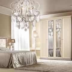 Комод Тиффани штрих-лак/серебро (ТФКМ-1) в Чебаркуле - chebarkul.mebel24.online | фото 2