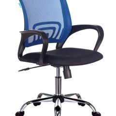 Кресло Бюрократ CH-695N/SL/BL/TW-11 синий TW-05 черный TW-11 в Чебаркуле - chebarkul.mebel24.online | фото