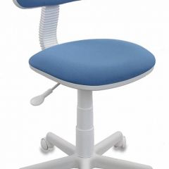 Кресло детское Бюрократ CH-W201NX/26-24 голубой в Чебаркуле - chebarkul.mebel24.online | фото 1