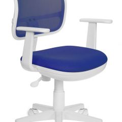Кресло детское Бюрократ CH-W797/BL/TW-10 синий в Чебаркуле - chebarkul.mebel24.online | фото