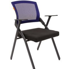 Кресло для посетителей CHAIRMAN NEXX (ткань стандарт черный/сетка DW-61) в Чебаркуле - chebarkul.mebel24.online | фото