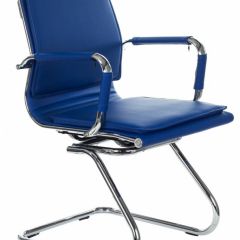 Кресло для посетителя Бюрократ CH-993-Low-V/blue синий в Чебаркуле - chebarkul.mebel24.online | фото