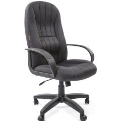 Кресло для руководителя  CHAIRMAN 685 TW (ткань TW 12 серая) в Чебаркуле - chebarkul.mebel24.online | фото