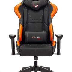 Кресло игровое Бюрократ VIKING 5 AERO ORANGE черный/оранжевый в Чебаркуле - chebarkul.mebel24.online | фото 3