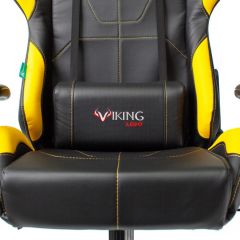 Кресло игровое Бюрократ VIKING 5 AERO YELLOW черный/желтый в Чебаркуле - chebarkul.mebel24.online | фото 7