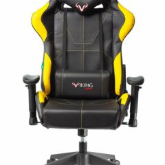 Кресло игровое Бюрократ VIKING 5 AERO YELLOW черный/желтый в Чебаркуле - chebarkul.mebel24.online | фото 3