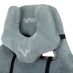 Кресло игровое Бюрократ VIKING KNIGHT LT28 FABRIC серо-голубой в Чебаркуле - chebarkul.mebel24.online | фото 5