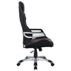 Кресло компьютерное BRABIX Techno GM-002 (ткань) черное/серое, вставки белые (531815) в Чебаркуле - chebarkul.mebel24.online | фото 4