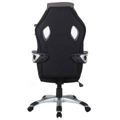 Кресло компьютерное BRABIX Techno GM-002 (ткань) черное/серое, вставки белые (531815) в Чебаркуле - chebarkul.mebel24.online | фото 6