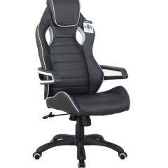 Кресло компьютерное BRABIX Techno Pro GM-003 (экокожа черное/серое, вставки серые) 531814 в Чебаркуле - chebarkul.mebel24.online | фото 2