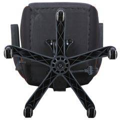 Кресло компьютерное BRABIX Techno Pro GM-003 (ткань черное/серое, вставки оранжевые) 531813 в Чебаркуле - chebarkul.mebel24.online | фото 9