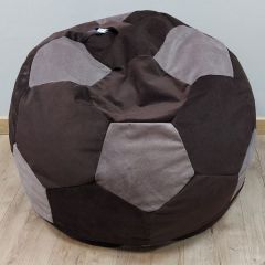Кресло-мешок Мяч M (Vital Chocolate-Vital Java) в Чебаркуле - chebarkul.mebel24.online | фото