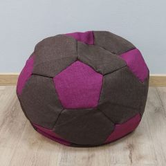 Кресло-мешок Мяч S (Savana Chocolate-Savana Berry) в Чебаркуле - chebarkul.mebel24.online | фото