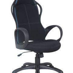 Кресло офисное BRABIX PREMIUM "Force EX-516" (ткань черная/вставки синие) 531572 в Чебаркуле - chebarkul.mebel24.online | фото