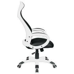 Кресло офисное BRABIX PREMIUM "Genesis EX-517" (белый/черный) 531573 в Чебаркуле - chebarkul.mebel24.online | фото 3