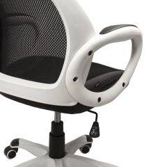 Кресло офисное BRABIX PREMIUM "Genesis EX-517" (белый/черный) 531573 в Чебаркуле - chebarkul.mebel24.online | фото 5