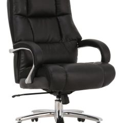 Кресло офисное BRABIX PREMIUM "Bomer HD-007" (рециклированная кожа, хром, черное) 531939 в Чебаркуле - chebarkul.mebel24.online | фото