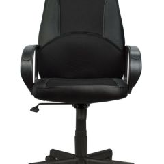 Кресло офисное BRABIX "City EX-512" (кожзам черный, ткань черная) 531407 в Чебаркуле - chebarkul.mebel24.online | фото 4