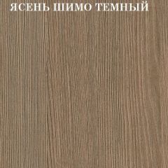 Кровать 2-х ярусная с диваном Карамель 75 (Газета) Ясень шимо светлый/темный в Чебаркуле - chebarkul.mebel24.online | фото 5