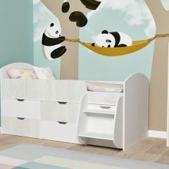 Кровать-чердак Малыш 7 в Чебаркуле - chebarkul.mebel24.online | фото 5
