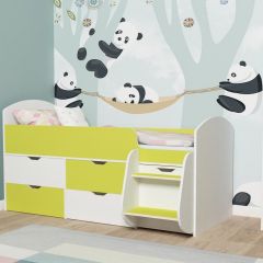 Кровать-чердак Малыш 7 в Чебаркуле - chebarkul.mebel24.online | фото 10