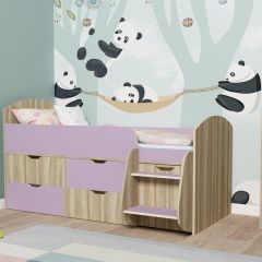 Кровать-чердак Малыш 7 в Чебаркуле - chebarkul.mebel24.online | фото 18