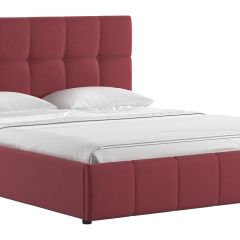 Кровать двойная Хлоя 160 + ортопед + ПМ + дно (арт. Макс 325 (ягодный)) в Чебаркуле - chebarkul.mebel24.online | фото