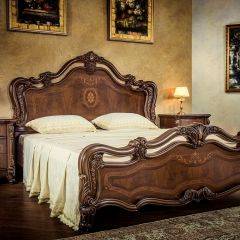 Кровать двуспальная Илона (1600) караваджо в Чебаркуле - chebarkul.mebel24.online | фото